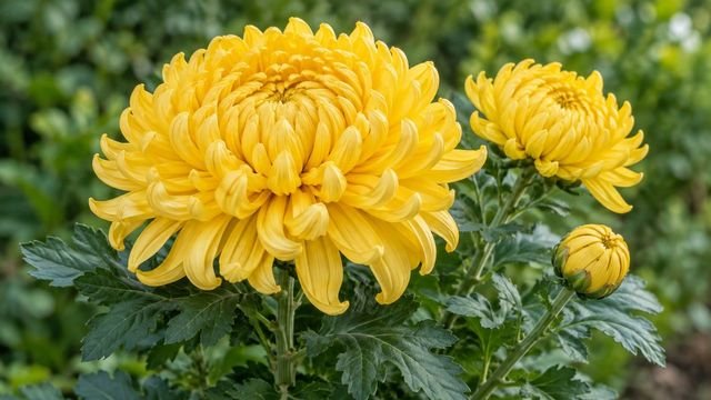 Chrysanthemum, a November birth flower