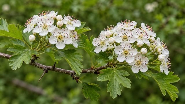 Hawthorn, a May birth flower