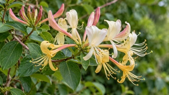 Honeysuckle, a June birth flower