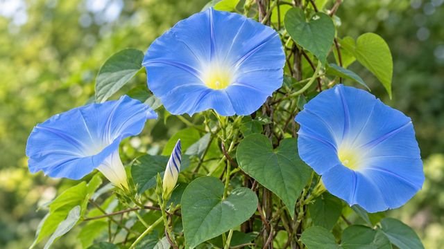 Morning Glory, a September birth flower